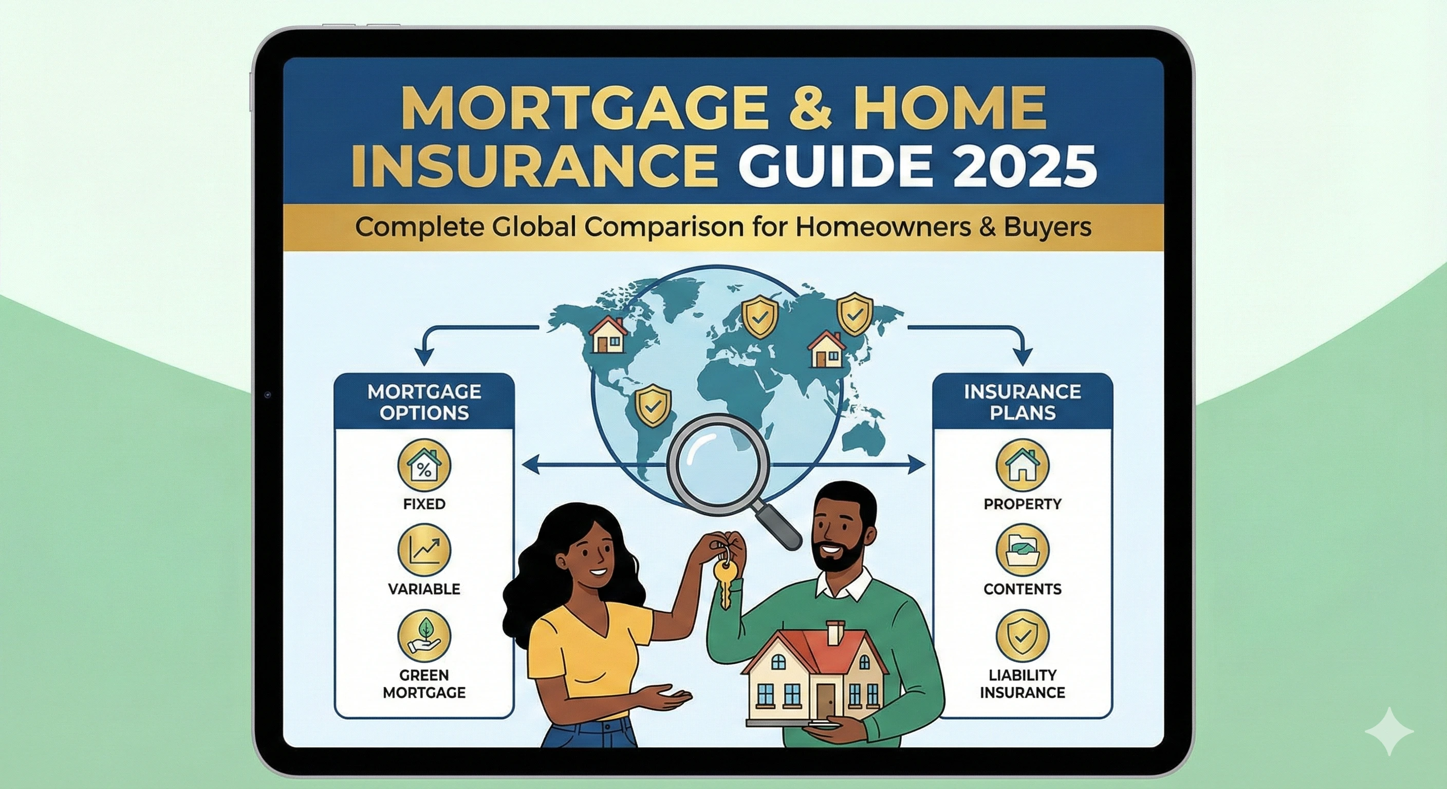 Mortgage & Home Insurance Guide 2025: Complete Global Comparison for Homeowners & Buyers Thumbnail